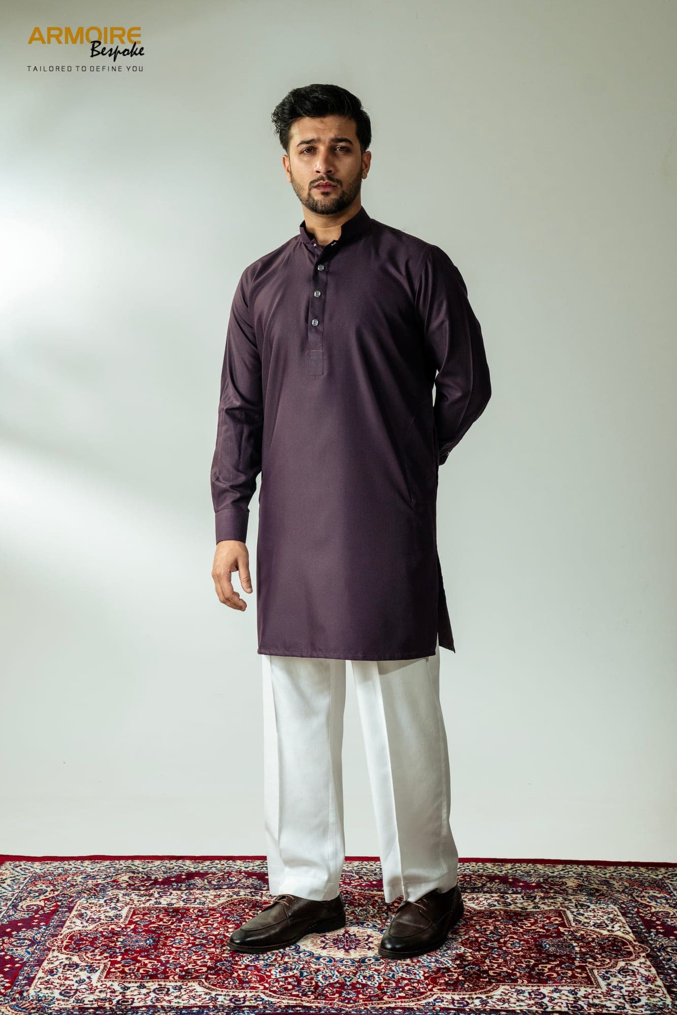 Egyptian Kurta – Majestic Grape